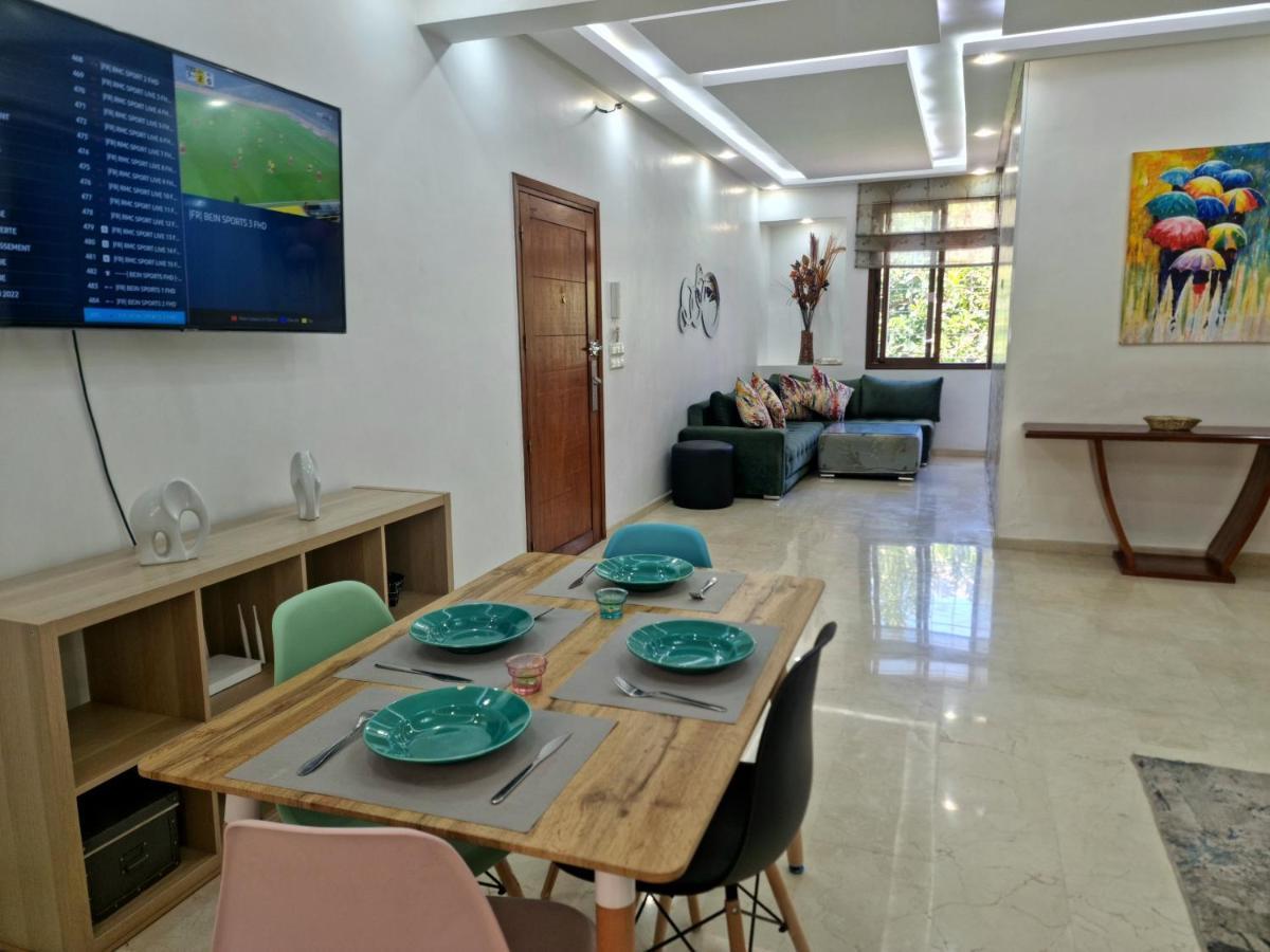 Luxury Family House With Garden View Casablanca Apartment Ngoại thất bức ảnh
